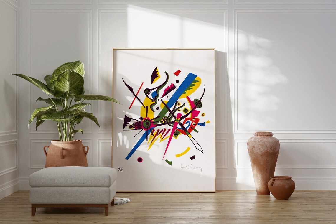 Wassily Kandinsky Small Worlds I Abstract Art Print - Image 2