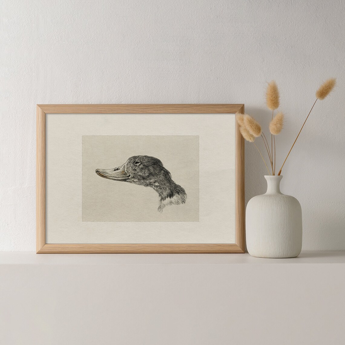 Vintage Duck Drawing Nursery Art Print, Farmhouse - Image 4