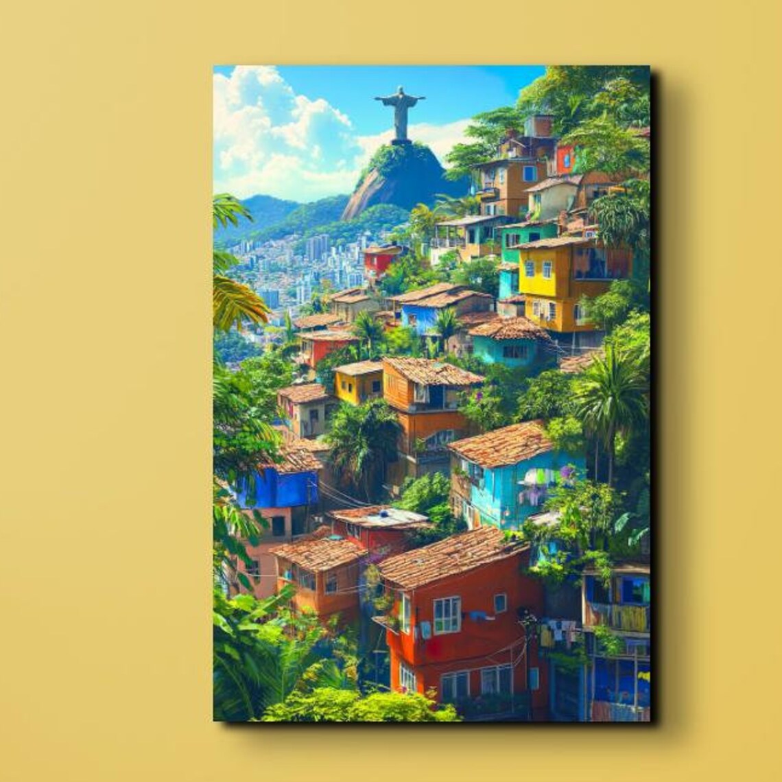 Christ The Redeemer Rio De Janeiro Art Print