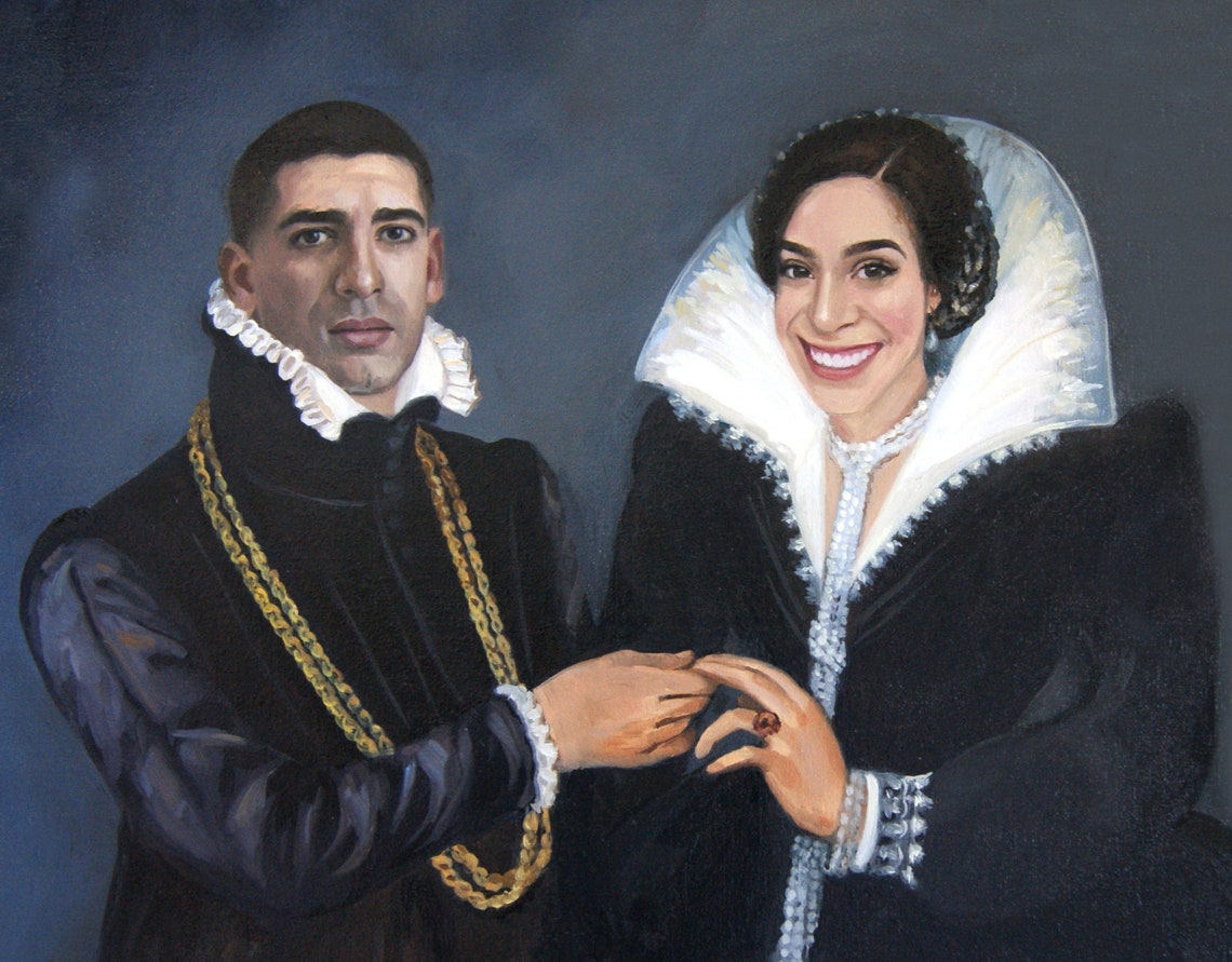 Oil Painting Family Portrait Custom Oil Painting Hand Painted Painting From Photo