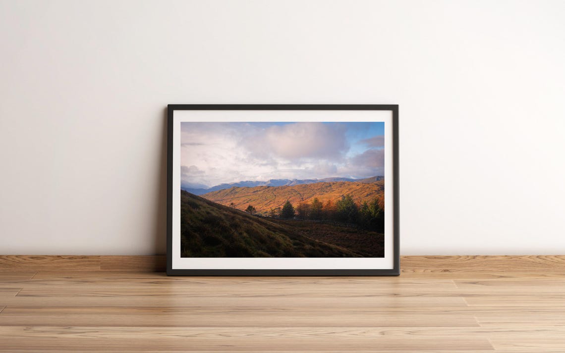 Lake District England Landscape Photography Wall Art Gift Windermere Hiking Cumbria Fell Wainwright