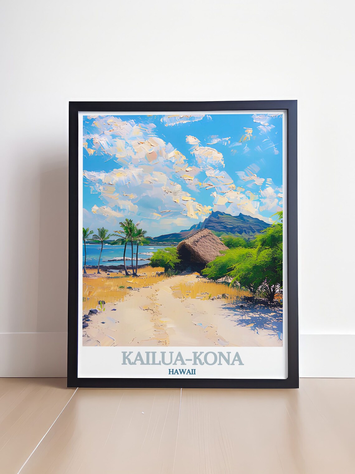 Kailuakona Wall Art Kalokohonokohau Poster Kalokohonokohau National Historical Park And Kailuakona Prints - Image 4