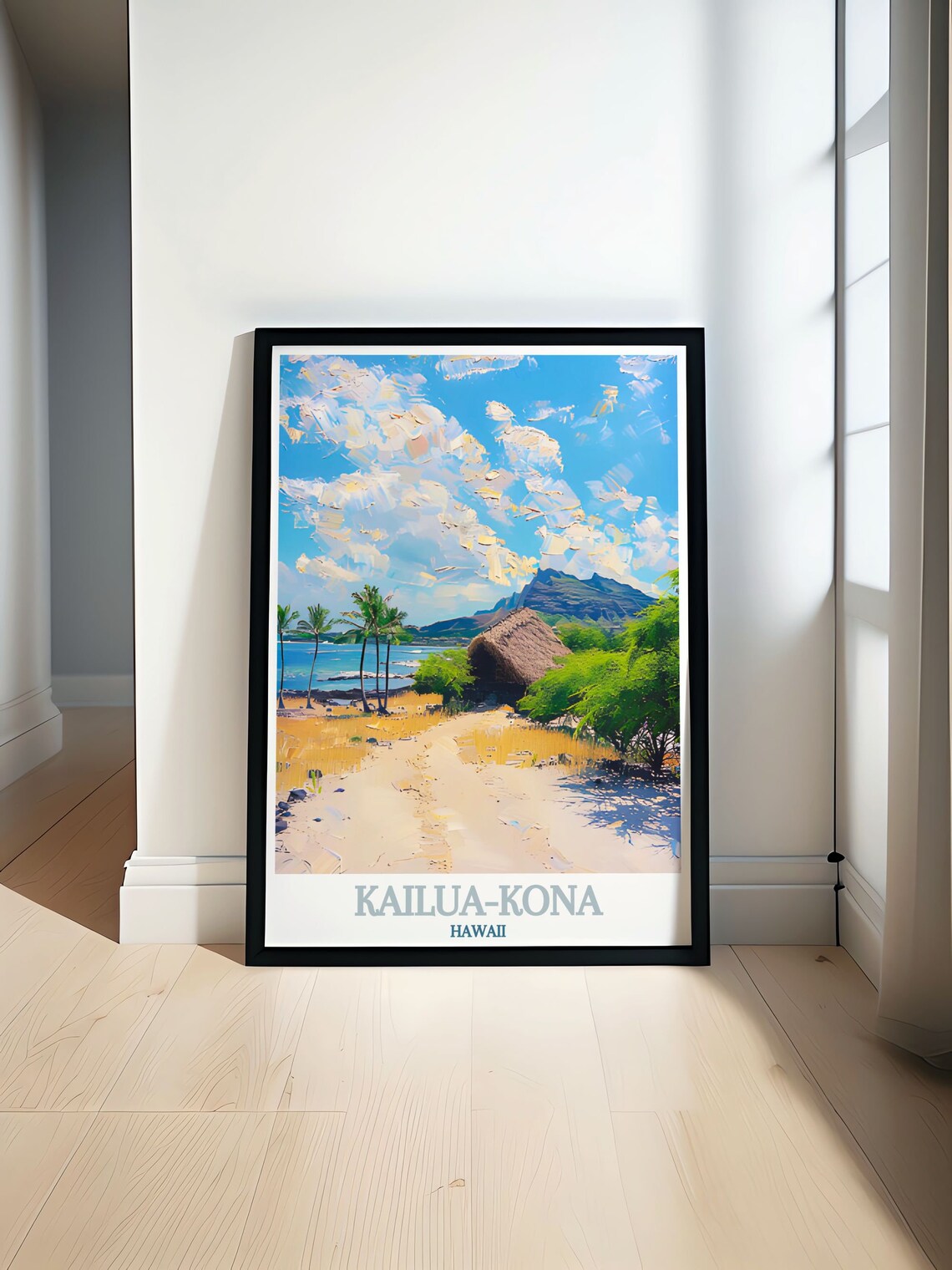 Kailuakona Wall Art Kalokohonokohau Poster Kalokohonokohau National Historical Park And Kailuakona Prints