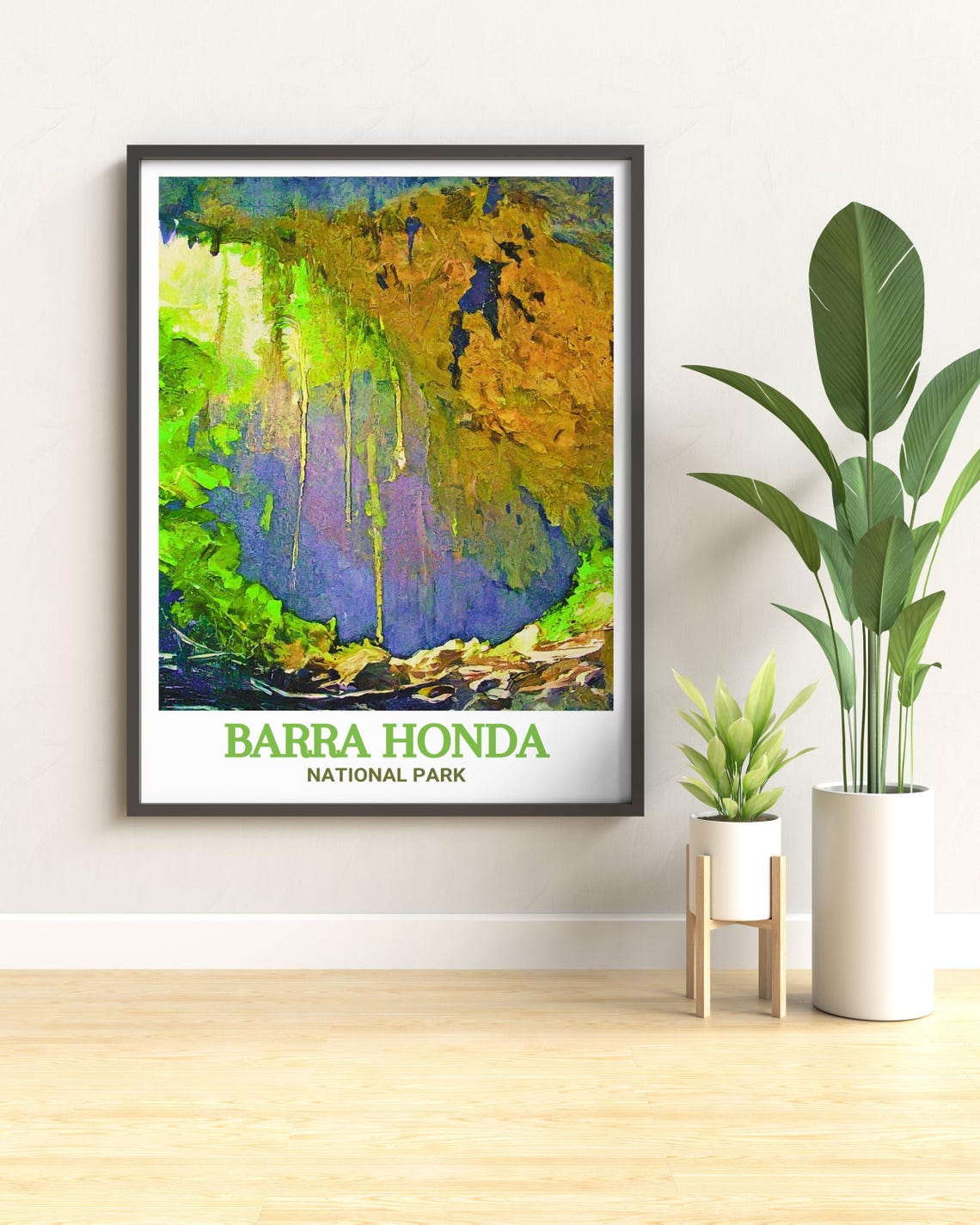 Barra Honda National Park Costa Rica Cave Stalactites Poster - Image 3