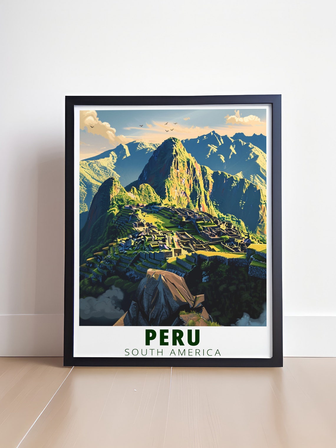 Peru Machu Picchu Ancient Inca Citadel Mountain South America Poster - Image 4