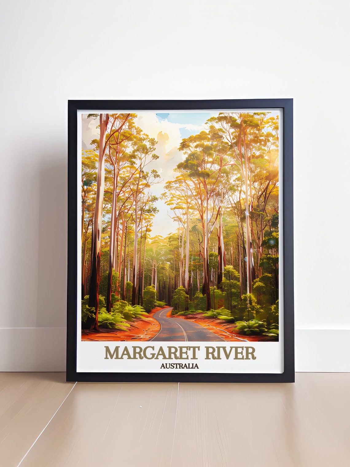 Boranup Karri Forest Tall Trees Road near Margaret River Poster - Image 4