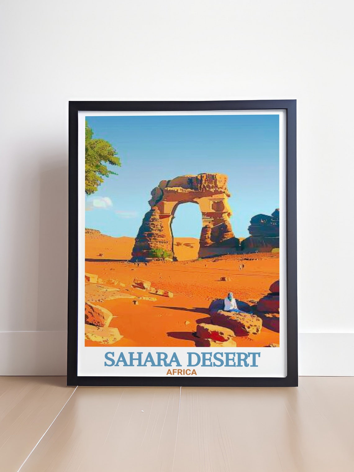 Sahara Desert Travel Print Tassili N Ajjer Art And Gifts Africa Travel Gifts Sahara Desert Posters And Africa Wall Decor - Image 4