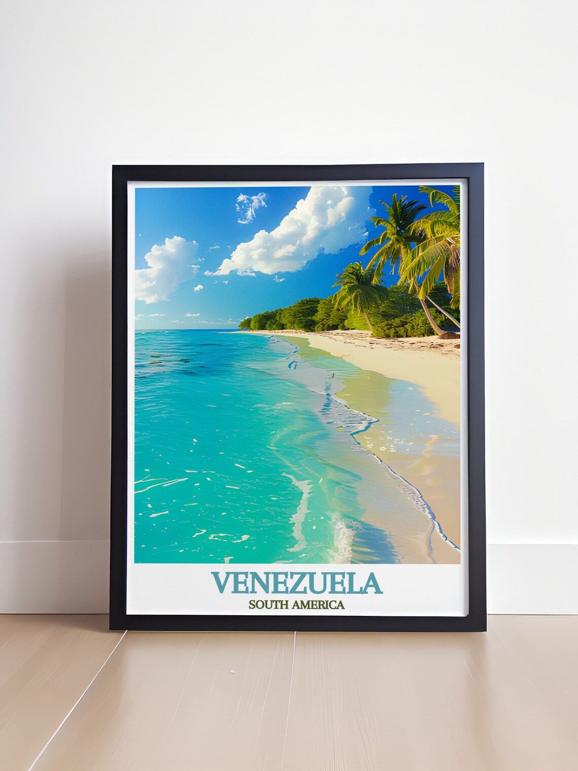 Venezuela Travel Poster Morrocoy National Park Art For Your Home Morrocoy National Park Art Prints And Gifts Venezuela Wall Art - Image 4