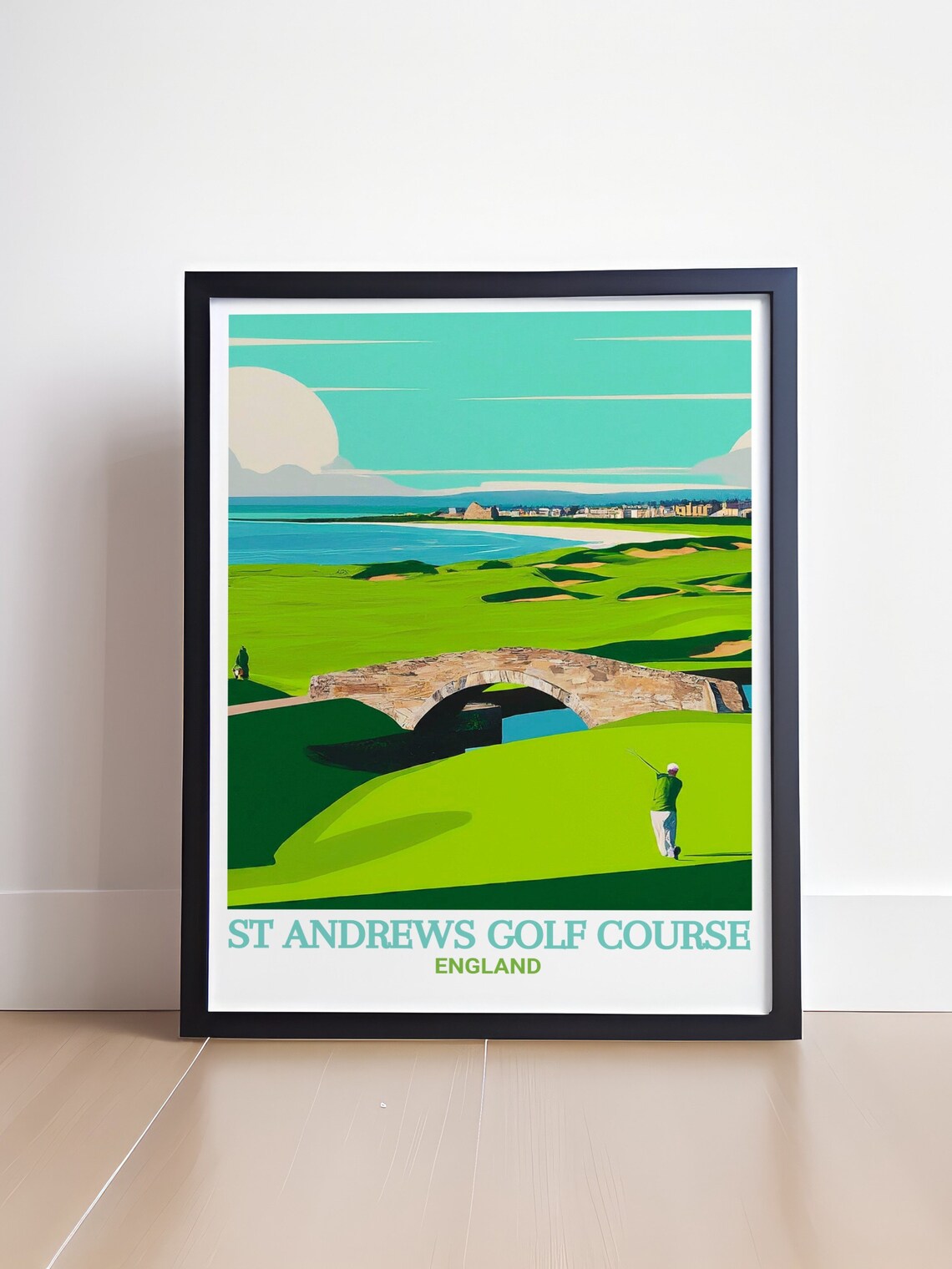 St Andrews Golf Course Travel Posters St Andrews Old Course Art Prints Golf Course And Old Course Posters For Travel Lovers - Image 4