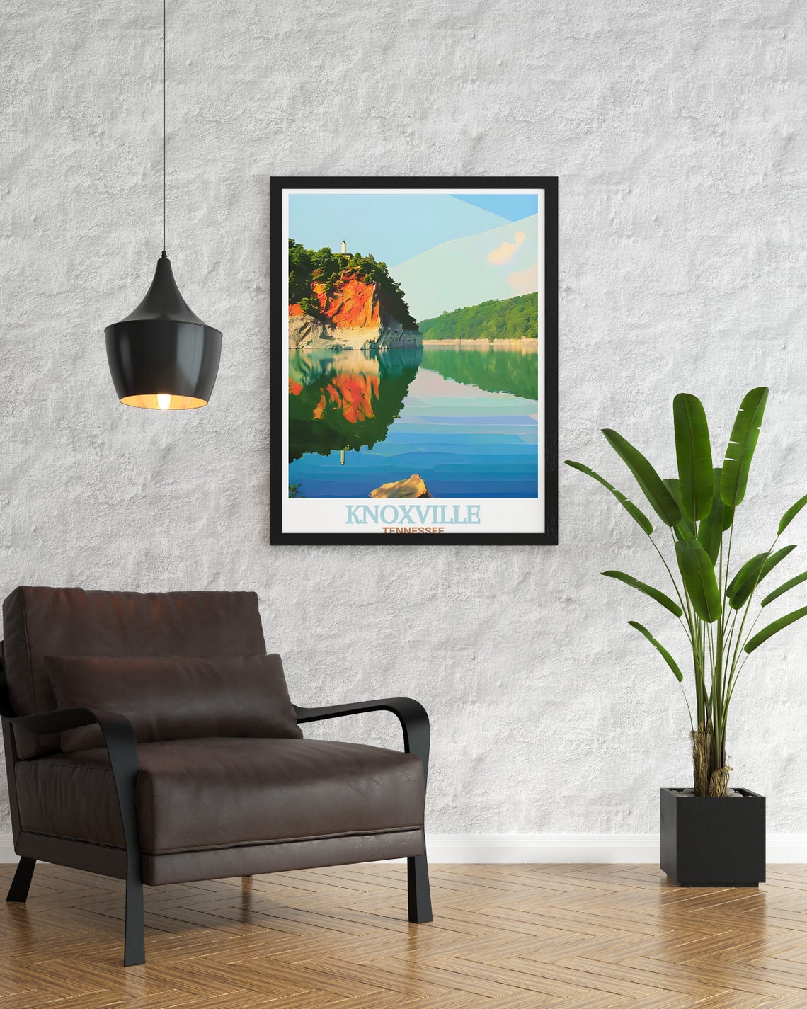 Knoxville Art Prints Ijams Nature Center Travel Poster Ijams Nature Center Wall Art Knoxville Travel Print - Image 2