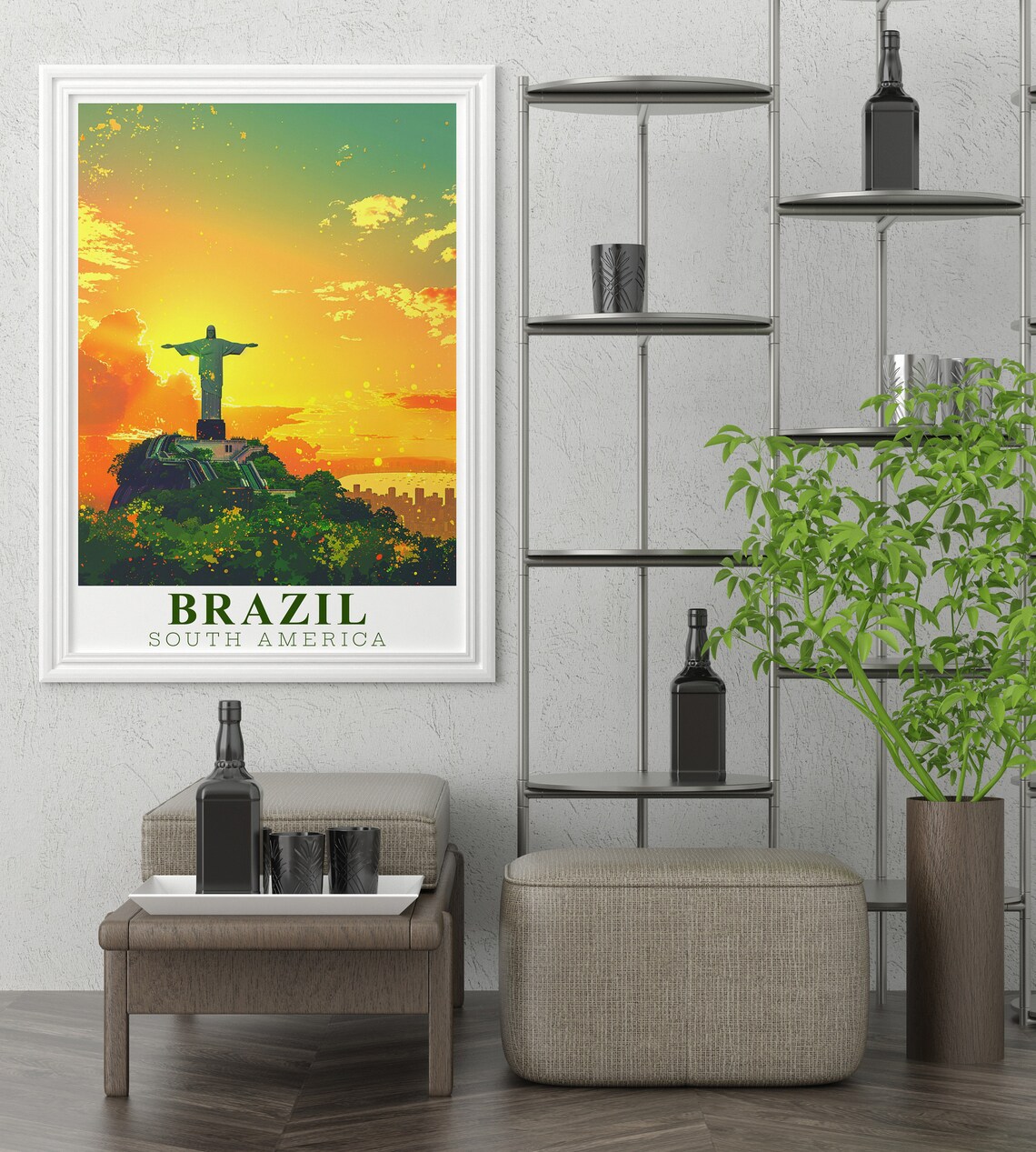 Brazil Travel Prints Christ The Redeemer Travel Posters Christ The Redeemer Travel Prints Christ The Redeemer Wall Art Brazil Art - Image 2