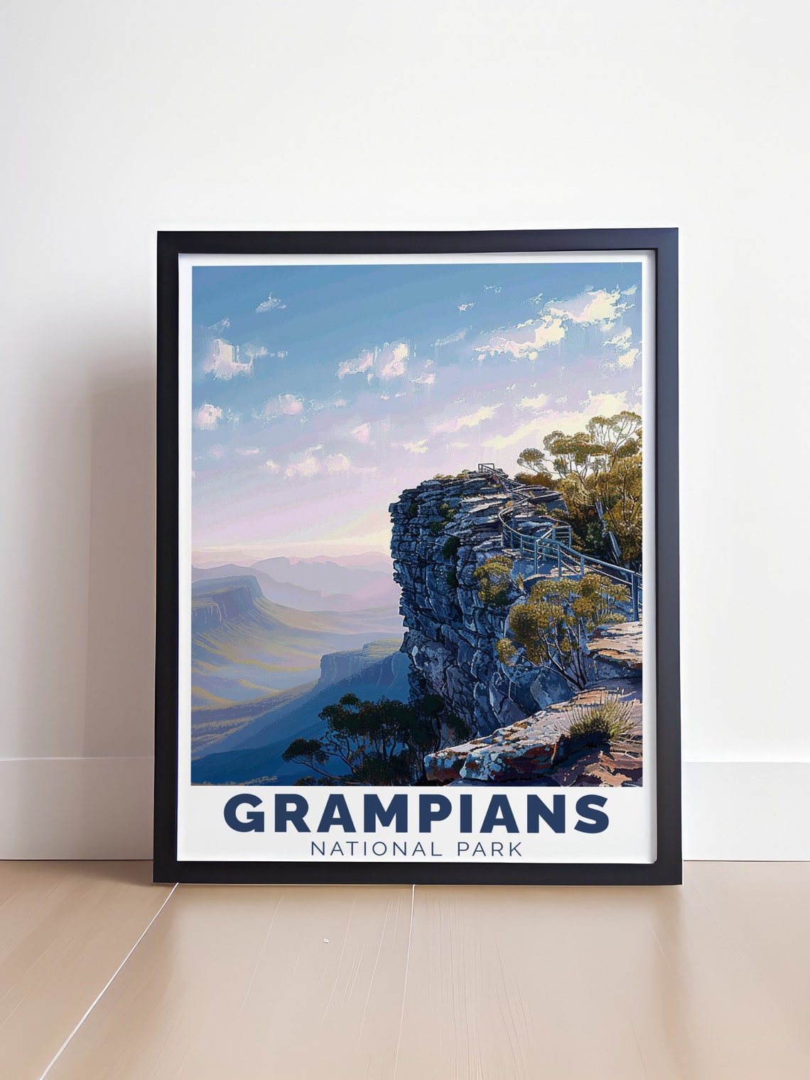 Grampians National Park The Pinnacle Lookout Ridge Walk Poster - Image 4