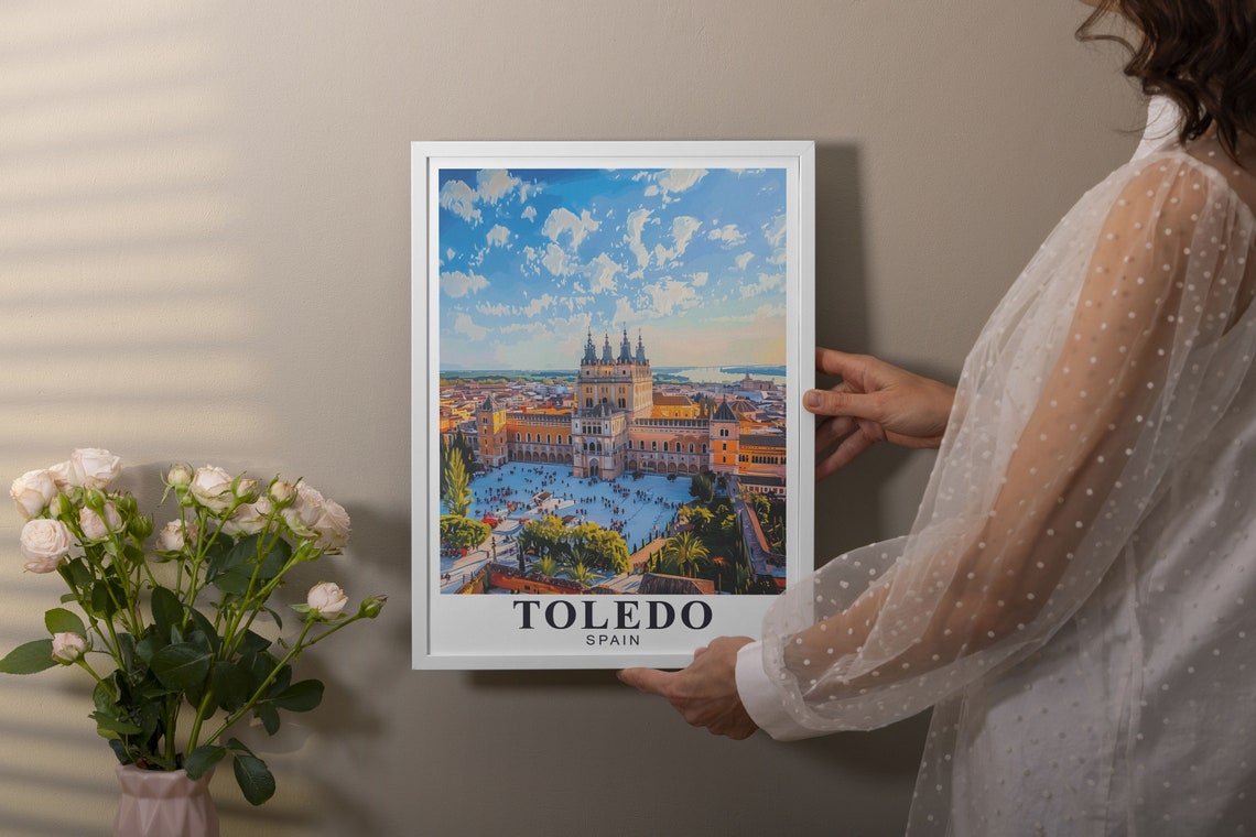 Toledo Artwork Alczar Of Toledo Travel Art Alczar Of Toledo Art Gifts And Posters Alczar Of Toledo Travel Posters - Image 3