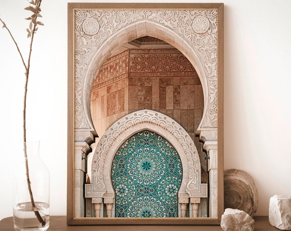Travel Photography Print Moroccan Arch Architecture Print Bohemian Print Travel Wall Art Print Bohemian Print Art Prints
