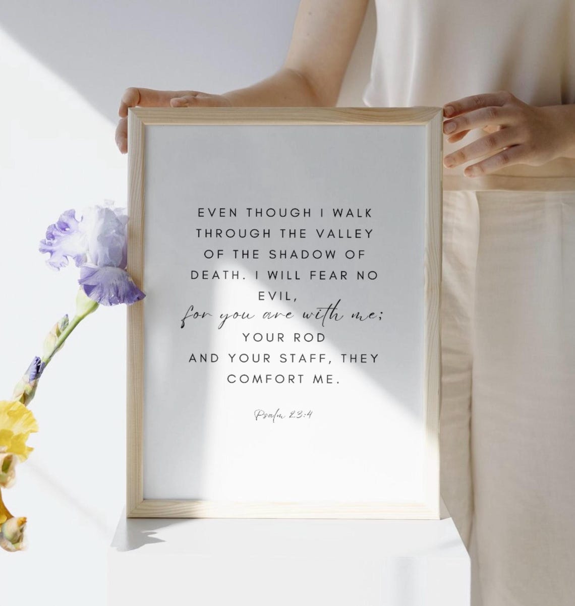 Psalm 23 - Scripture Wall Art - Image 3