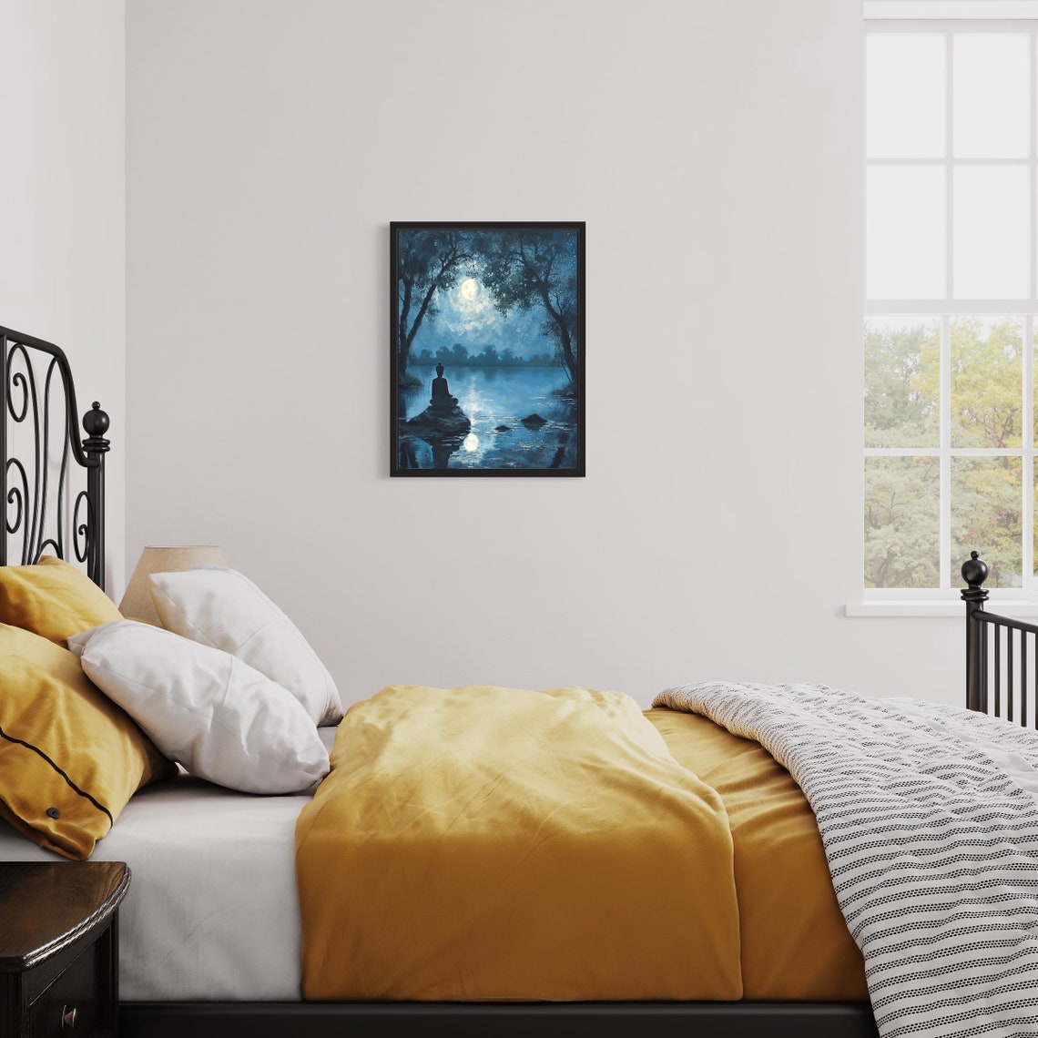 Buddha Nirvana Poster Art Print Religion Wall Art Decoration Artwork - Image 3