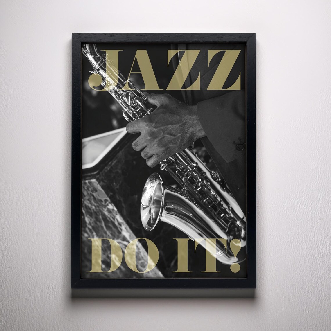 Jazz Do It For Music And Art Lovers, Modern Print