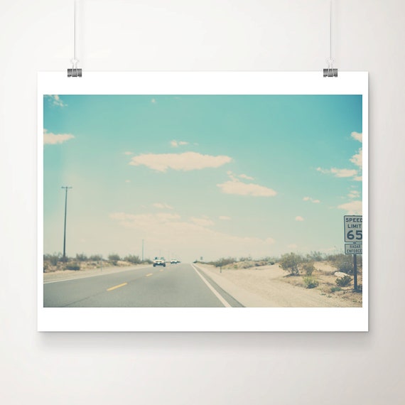 Desert Road Trip Photograph Americana Wall Art