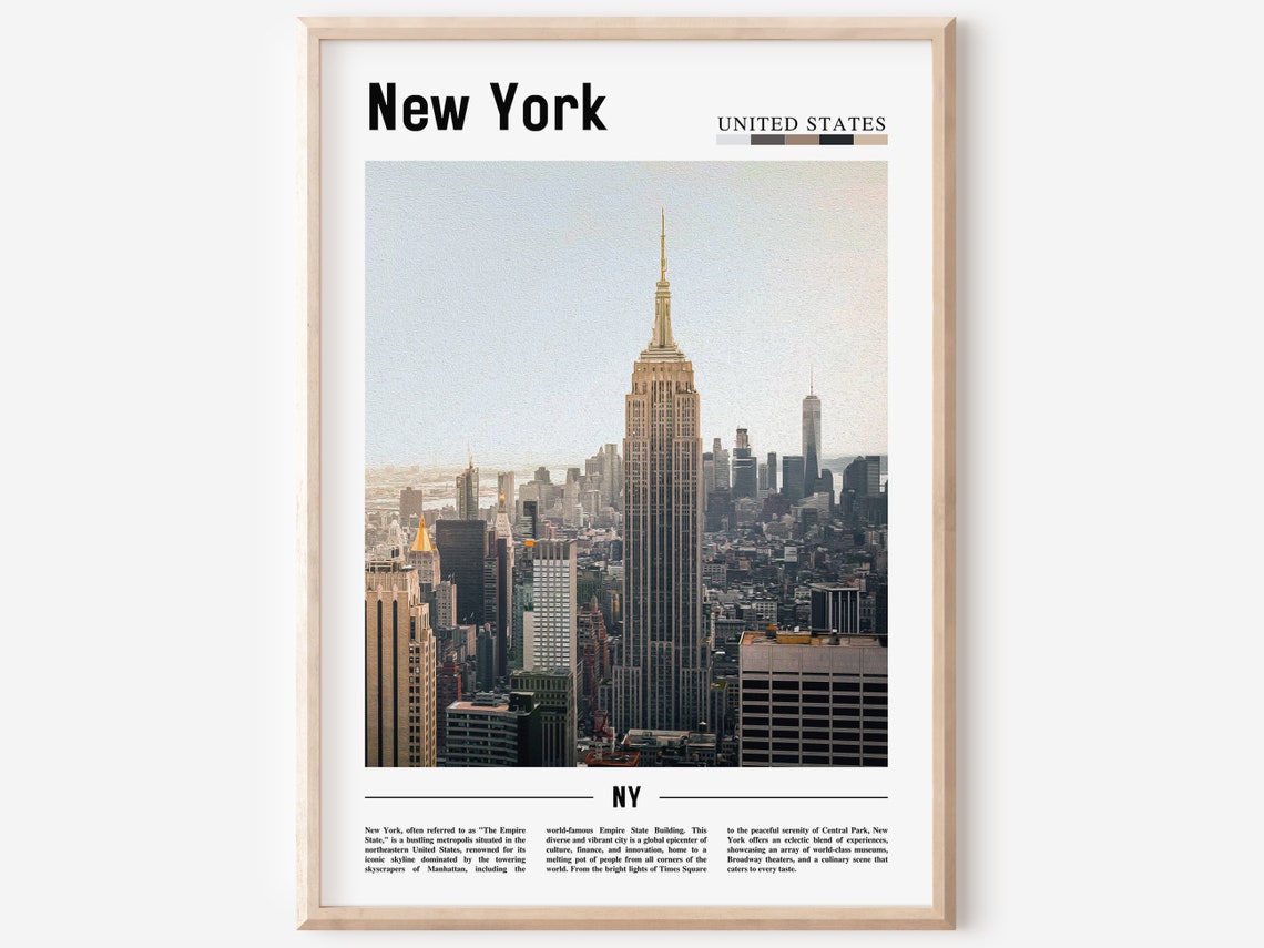 New York Poster New York Print New York Wall Art Ny Photo Ny Poster Ny Print New York Photo Travel Poster