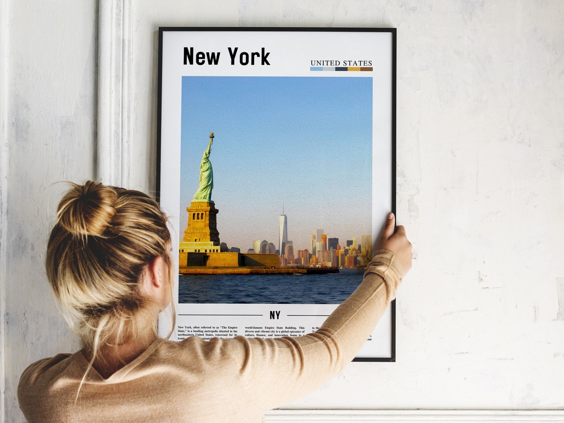 New York Poster New York Print New York Wall Art Ny Photo Ny Poster Ny Print New York Photo Travel Poster - Image 2