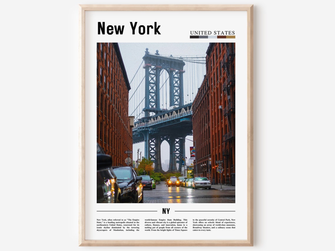 New York Poster New York Print New York Wall Art Ny Photo Ny Poster Ny Print New York Photo Travel Poster
