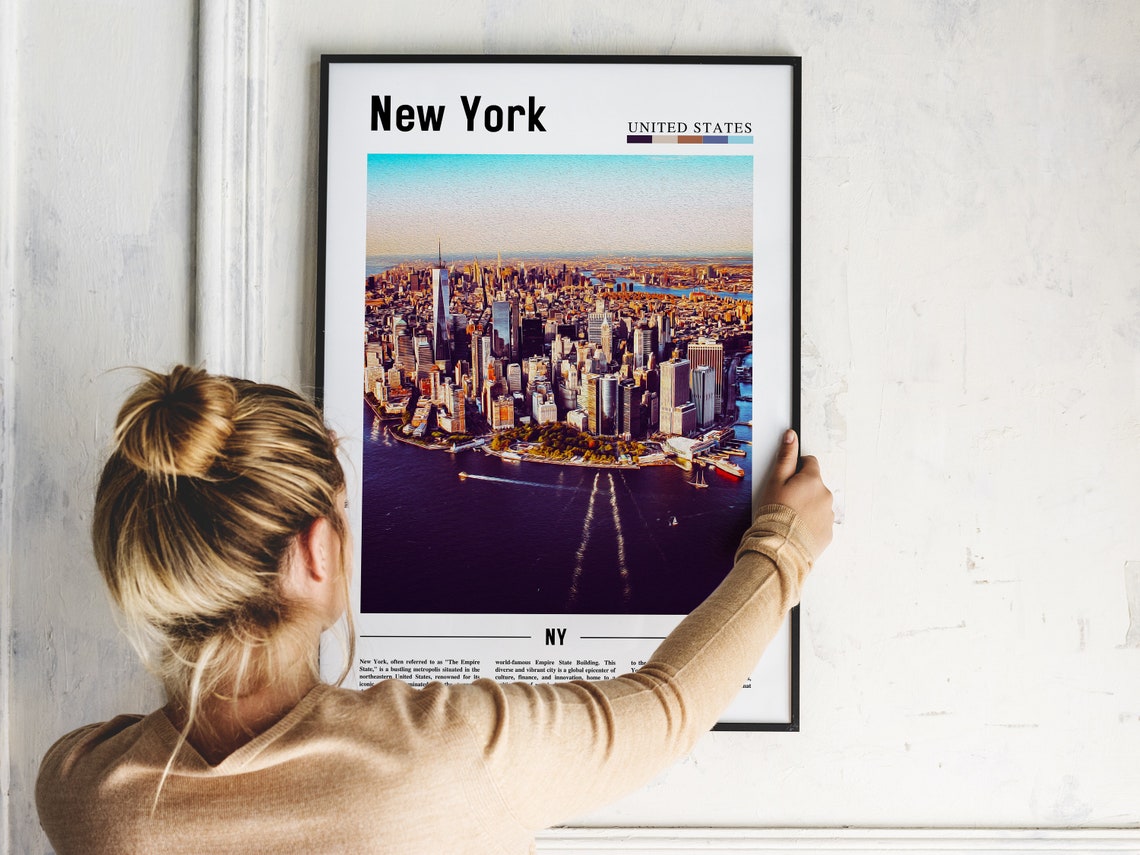 New York Poster New York Print New York Wall Art Ny Photo Ny Poster Ny Print New York Photo Travel Poster - Image 2