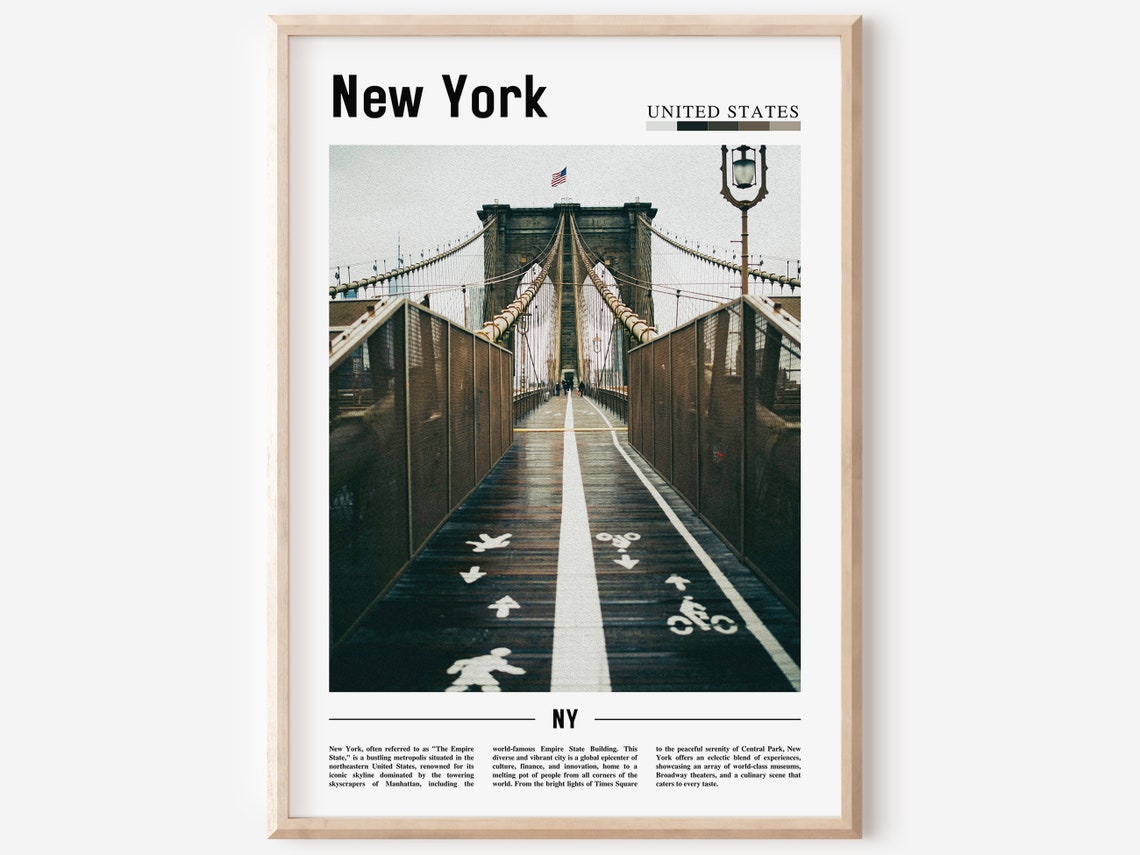 New York Poster New York Print New York Wall Art Ny Photo Ny Poster Ny Print New York Photo Travel Poster
