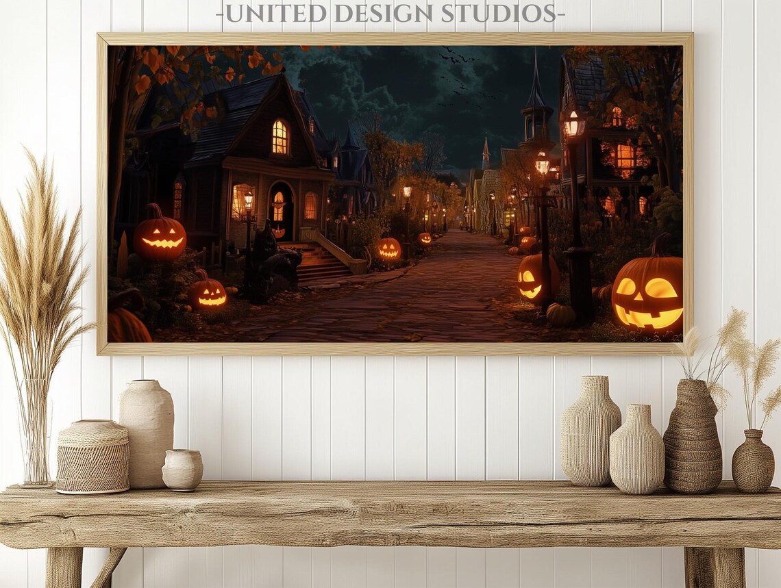 Halloween Town Jack-O'-Lantern Art Print - Image 2