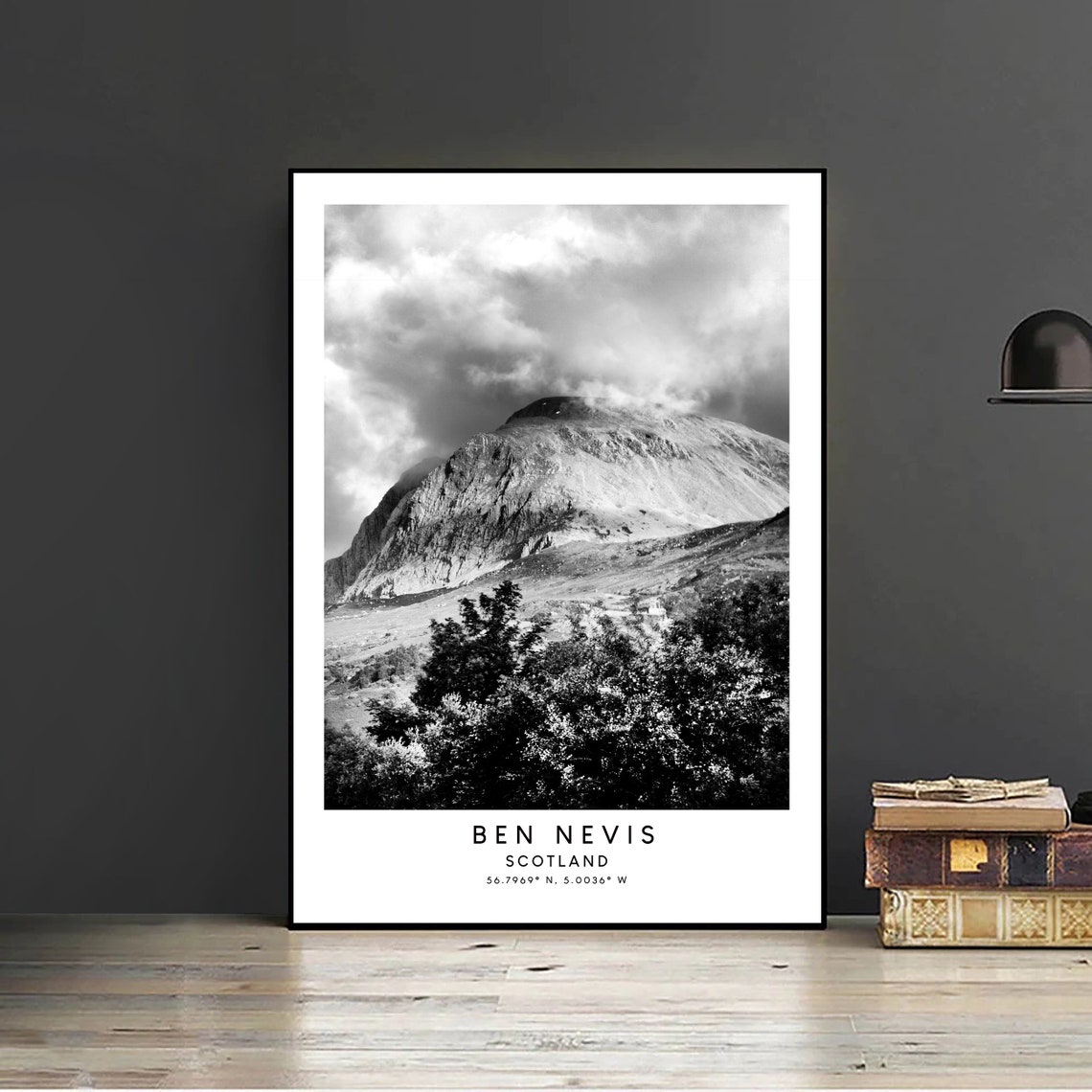 Ben Nevis Minimalist Travel Poster, Scotland - Image 2