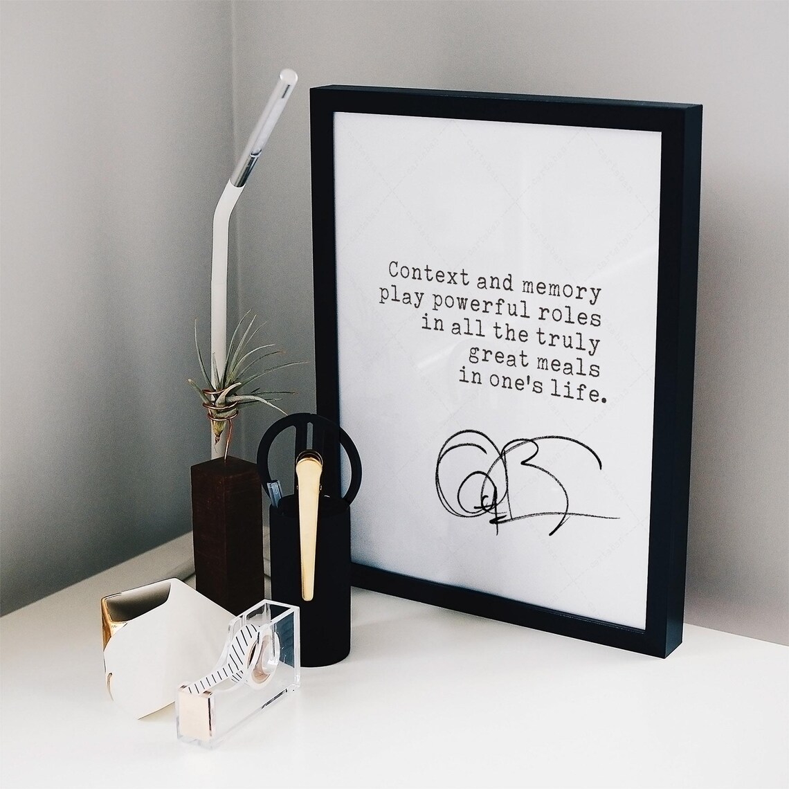 Anthony Bourdain Quote, Kitchen Wall Art Print - Image 3