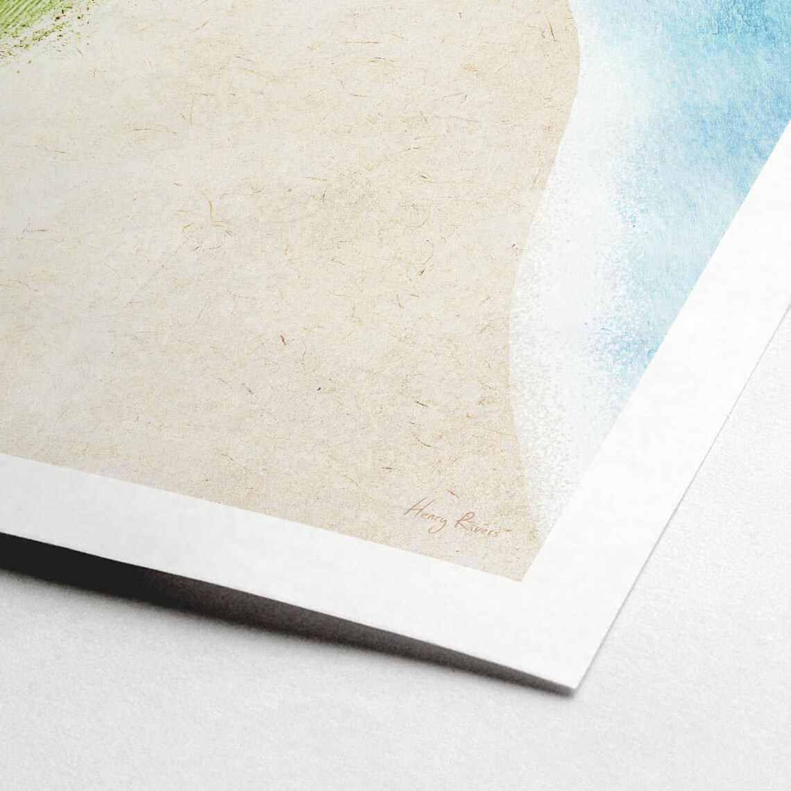 Wild Beach by Henry Rivers, Coastal Art Print - Image 3