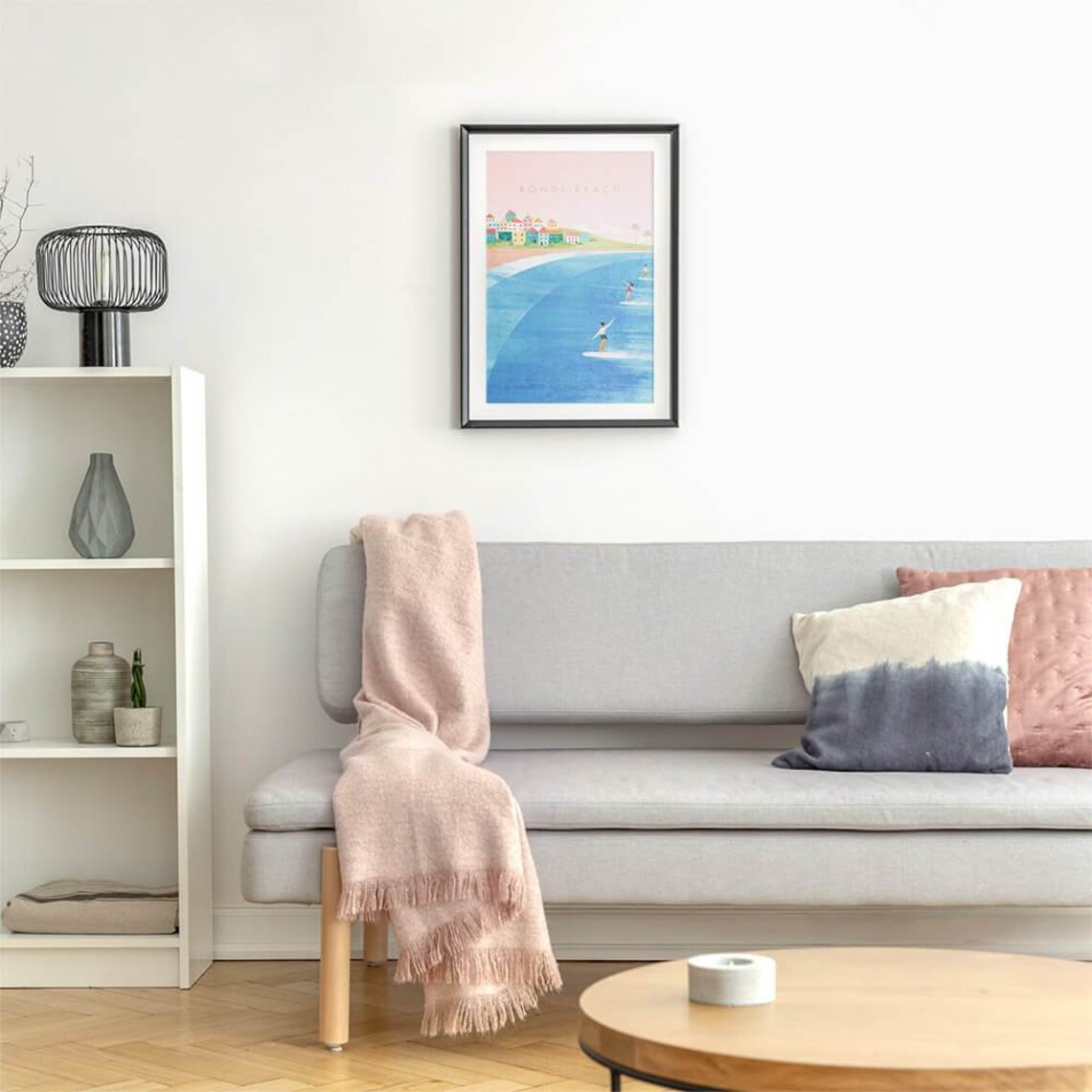 Bondi Beach Vintage Retro Travel Poster Print - Image 3