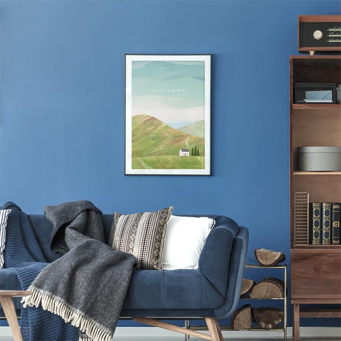 Scotland Travel Poster, Henry Rivers Landscape Print - Image 3