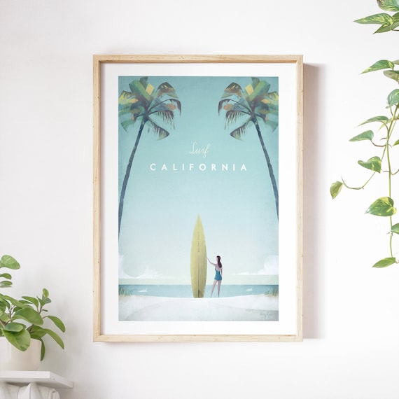 California Print by Henry Rivers, Landscape Art Print