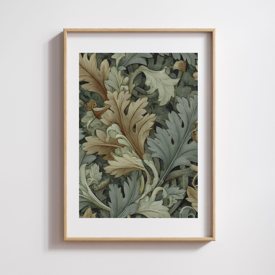 William Morris Floral Print Vintage Botanical Wallpaper 427