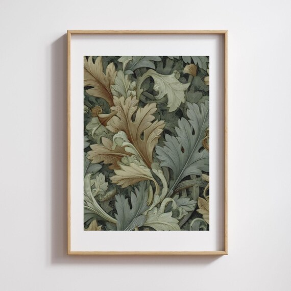 William Morris Floral Print Vintage Botanical Wallpaper 427