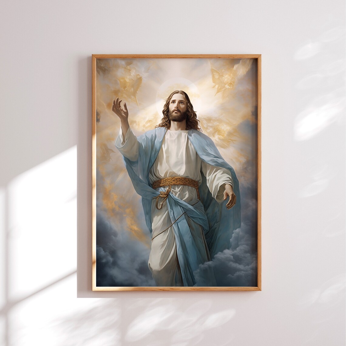 Jesus Christ Portrait, Inspirational Religious Art - Image 4