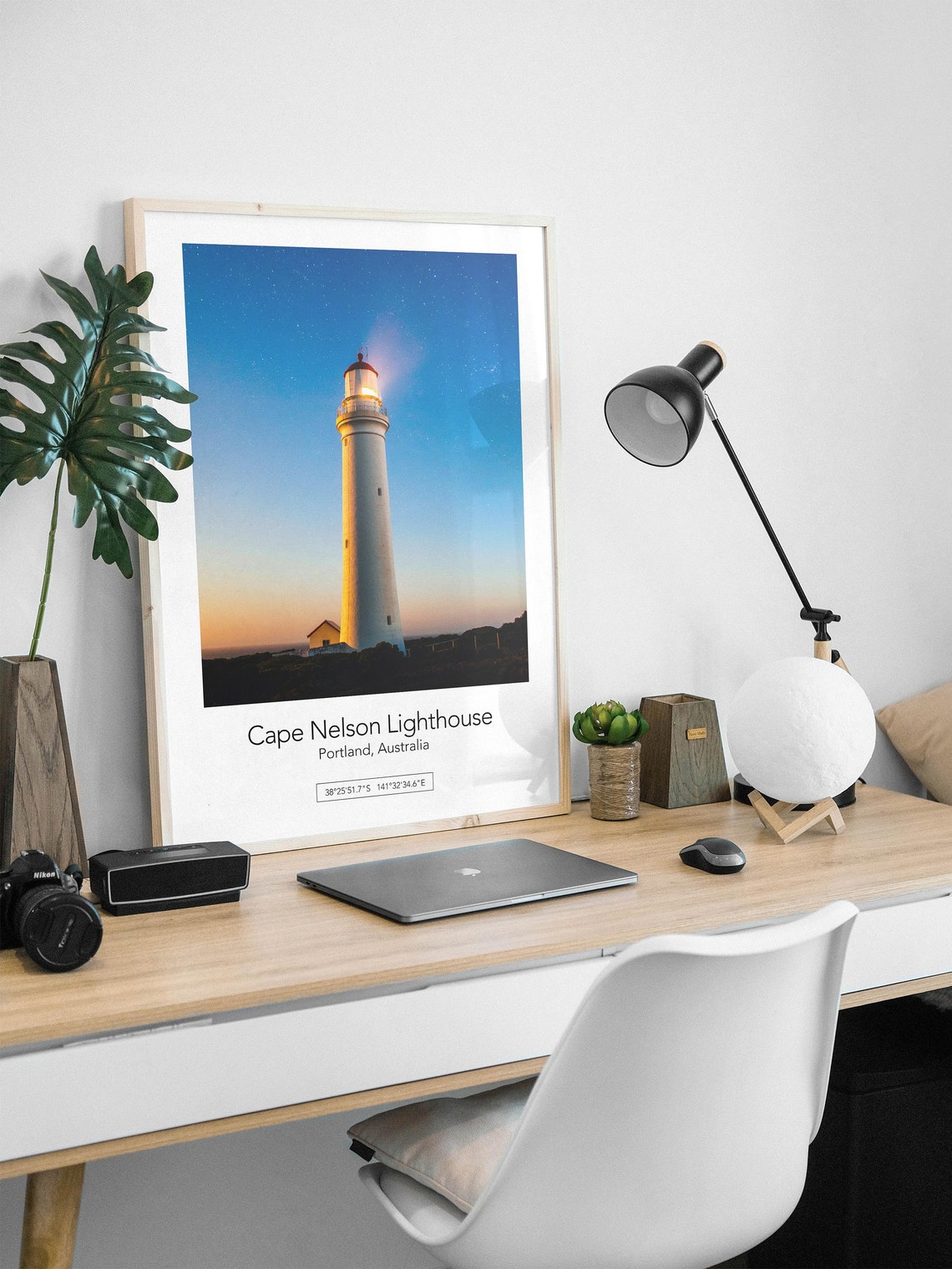 Cape Nelson Lighthouse Starry Night Portland Australia Photo Poster - Image 4