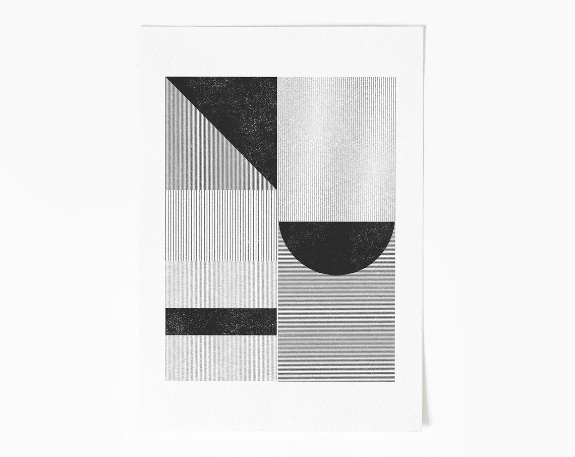 Geometric Design Art Print - Image 2