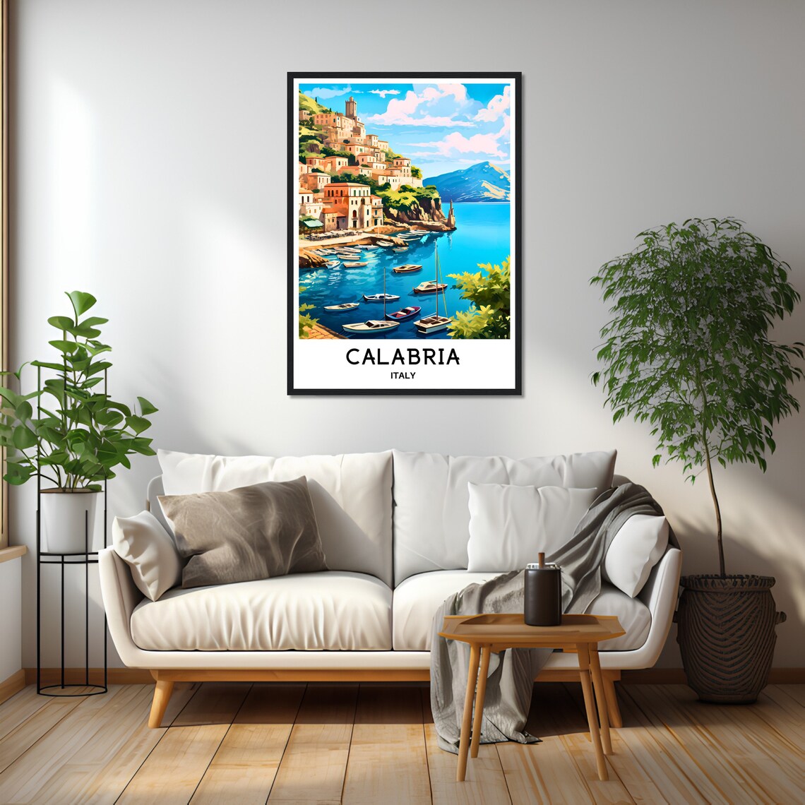 Calabria Travel Poster, Italy Lover Gift - Image 2