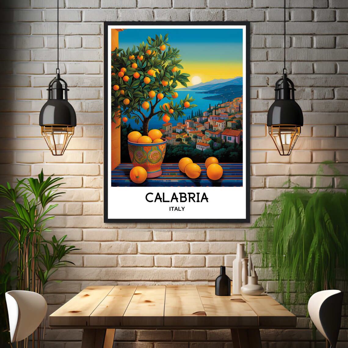 Calabria Travel Poster, Italy Lover Art Print - Image 3