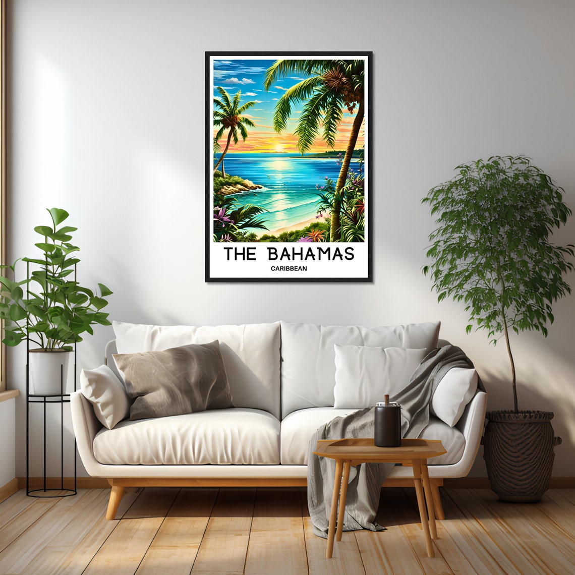 Bahamas Travel Poster Bahamas Travel Print The Bahamas Print Bahamas Art Print Bahamas Travel Gift Bahamas Wall Print Bahamas Art Gift - Image 3