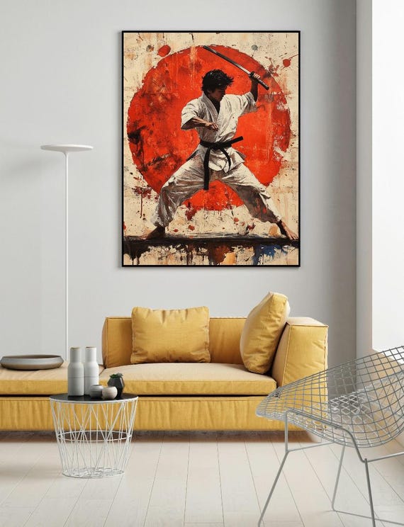Karate Kid - Sports Wall Art Print