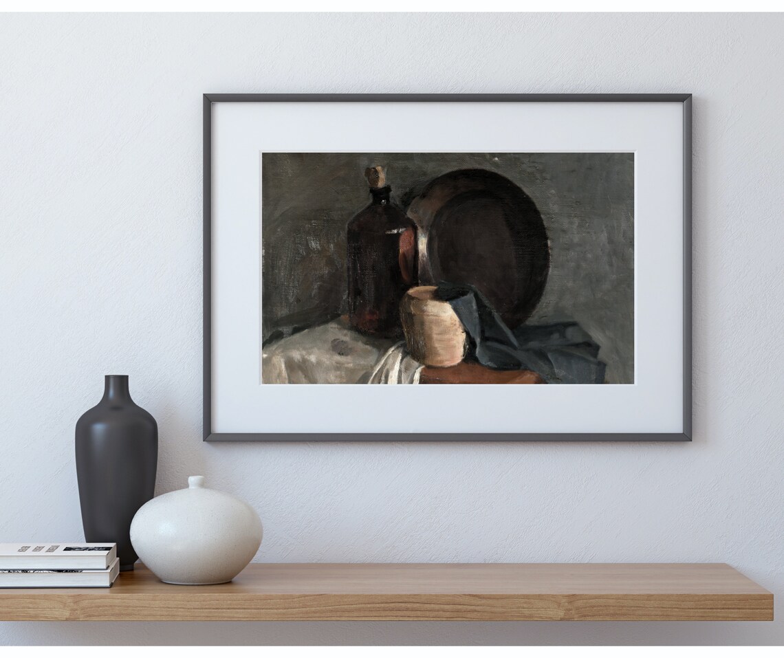Kitchen Still Life Vintage Country Kitchen Art Print - Image 4