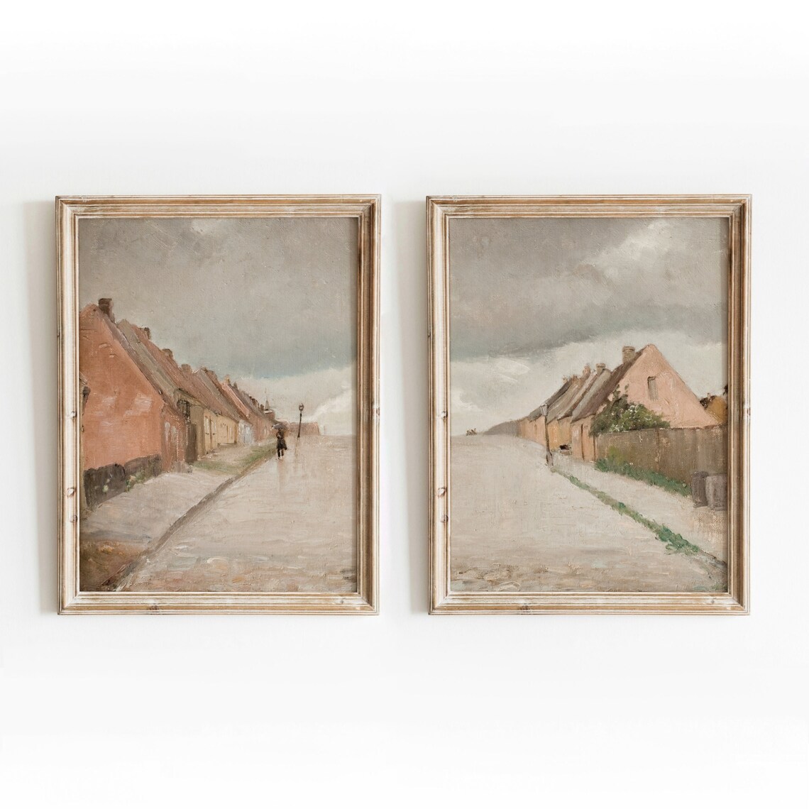 Danish Lane In 2 Vintage Street Art Print