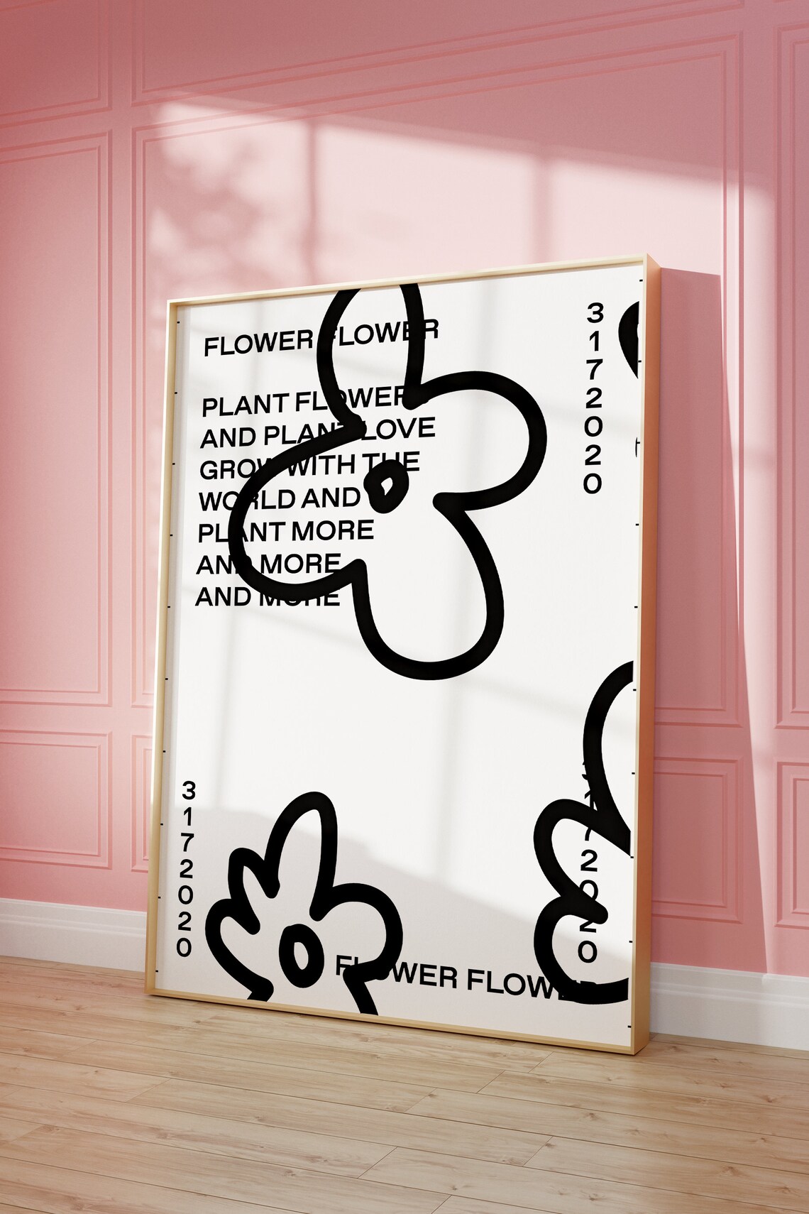 Plant Flower And Plant Love Floral Manifesto Quote Art Poster - Image 4