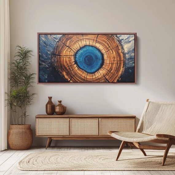 Modern Tree Decor Contemporary Art Print