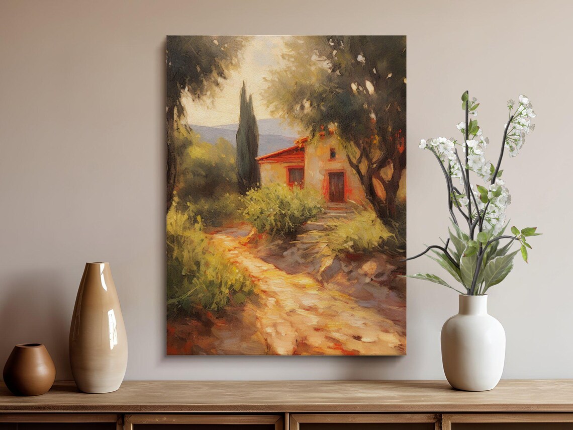 Cottage Garden Decor, Farmhouse Vintage Art Print - Image 2