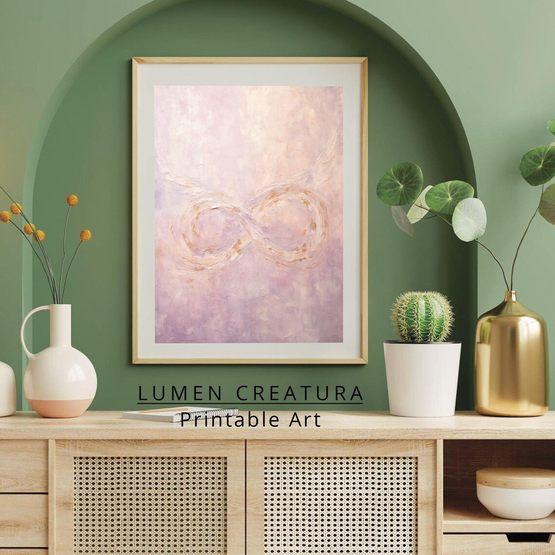 Cute Infinity Symbol, Valentine's Day Romantic Decor - Image 3