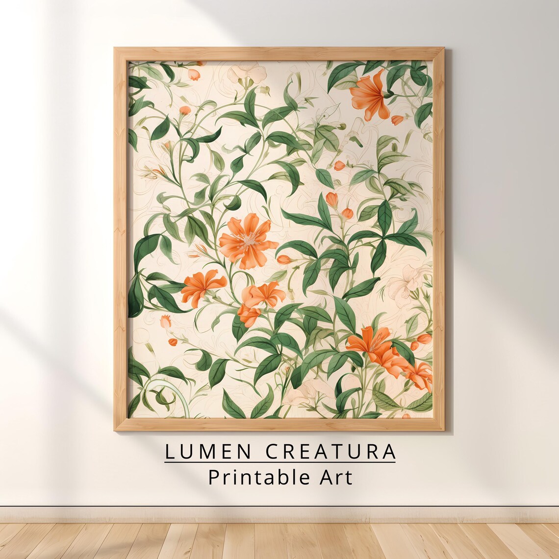 Floral Prints, Vintage Botanical Pattern Art Print - Image 2